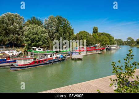 France, Val de Marne, les bords de Marne, Neuilly sur Marne Banque D'Images