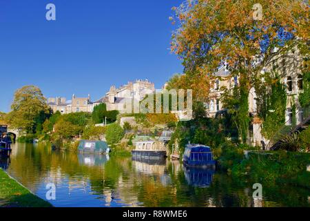 Kennet & Avon Canal, baignoire,Somerset, Angleterre Banque D'Images