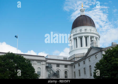 Maine state house à Augusta Banque D'Images