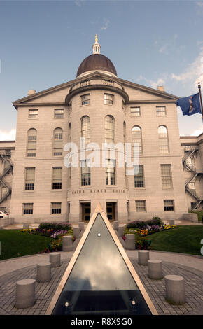 Maine state house à Augusta Banque D'Images