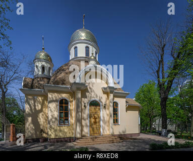 Odessa, Ukraine - 10.04.2018. Temple en l'honneur de saint Luc l'archevêque situé dans le parc central de la ville Banque D'Images