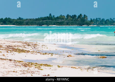 Photo de plages de Bavaro à Punta Cana, République Dominicaine Banque D'Images