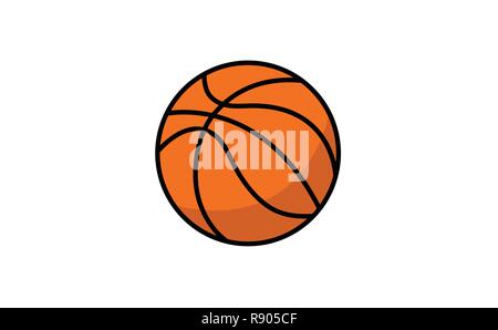 Basket-ball Illustration de Vecteur