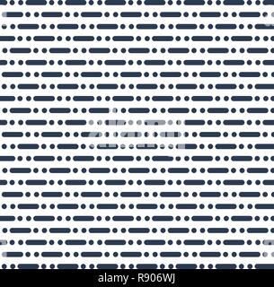 Pattern design cercle d'art et rectangle arrondi Illustration de Vecteur