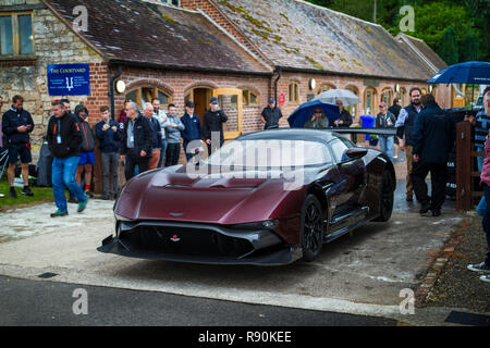 Aston Martin Vulcan à Shelsley Walsh Hill Climb Banque D'Images