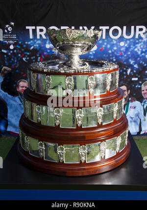 Coupe Davis - La Coupe du Monde de Tennis Banque D'Images