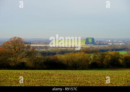 Une vue de la Cardington cintres, Bedfordshire Banque D'Images