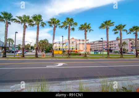 La plage de Clearwater, Floride Banque D'Images