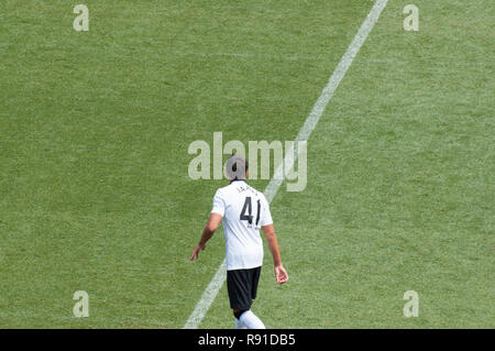 Manchester United vs AS Roma lors de la concurrence en France. Banque D'Images