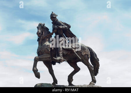 Don Juan de onner Memorial dans le Nouveau Mexique, qu'il a colonisé pour l'Espagne. Photographie numérique Banque D'Images