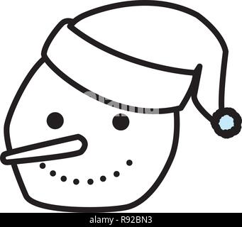 Cartoon bonhomme icône sur fond blanc, vector illustration Illustration de Vecteur