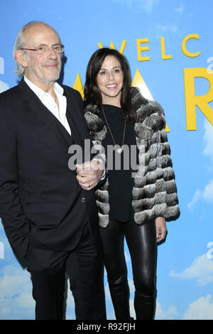 Los Angeles, CA, USA. Dec 10, 2018. LOS ANGELES - jan 10 : Christopher Lloyd, Jane Walker du bois à la ''Bienvenue à Marwen'' Premiere à l'ArcLight Hollywood le 10 décembre 2018 à Los Angeles, CA : Crédit Kay Blake/ZUMA/Alamy Fil Live News Banque D'Images