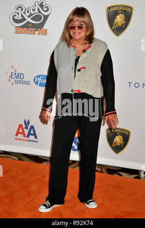 Los Angeles, Californie, USA. Dec 18, 2018. 18 Décembre 2018 - Penny Marshall, co-star de "Laverne & Shirley et directeur de 'une ligue de leurs propres ', meurt à l'âge de 75 ans suite à des complications du diabète. Photo : 08 mai 2009 - Century City, CA - Penny Marshall. 16e course annuelle d'effacer sur le thème ''Rock MS pour effacer MS'' qui s'est tenue à l'hôtel Hyatt Regency Century Plaza. Crédit photo : Byron Purvis/AdMedia Crédit : Byron Purvis/AdMedia/ZUMA/Alamy Fil Live News Banque D'Images