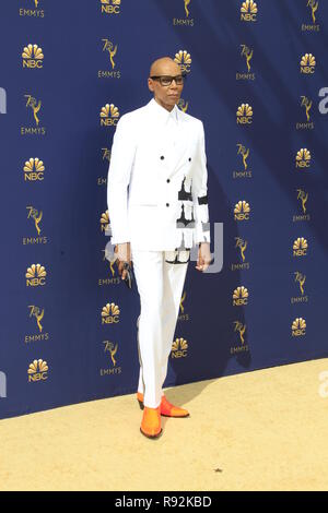 Los Angeles, CA, USA. 17 Sep, 2018. LOS ANGELES - jan 17 : RuPaul au Emmy Awards 2018 Les arrivées au Théâtre de Microsoft le 17 septembre 2018 à Los Angeles, CA : Crédit Kay Blake/ZUMA/Alamy Fil Live News Banque D'Images