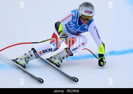 Val Gardena, Groeden, Italie. Dec 19, 2018. Audi FIS Ski World Cup, super G femmes ; Corinne Suter SUI en action : Action Crédit Plus Sport/Alamy Live News Banque D'Images