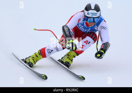 Val Gardena, Groeden, Italie. Dec 19, 2018. Audi FIS Ski World Cup, super G femmes ; Ramona Siebenhofer AUT en action : Action Crédit Plus Sport/Alamy Live News Banque D'Images