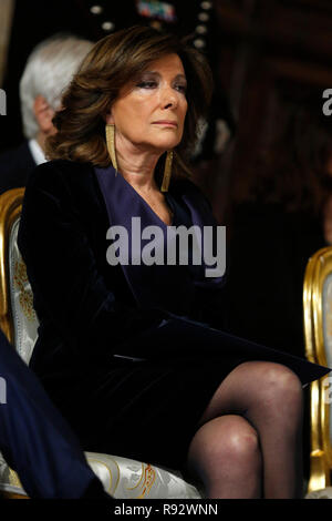 Roma, Italia. Dec 19, 2018. Président du Sénat Maria Elisabetta Alberti Casellati Rome le 19 décembre 2018. Quirinal. Traditionnel échange de vœux entre le président de la République et les institutions. Foto Samantha Zucchi Insidefoto insidefoto Crédit : srl/Alamy Live News Banque D'Images