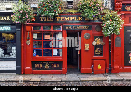 Temple Bar à Dublin, Irlande Banque D'Images