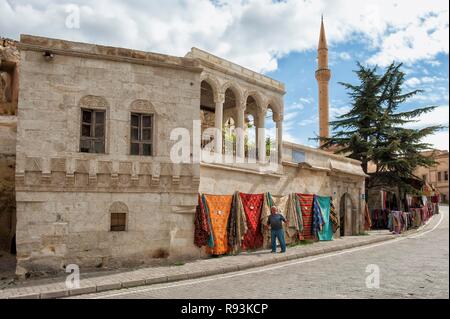 Street, Mustafapasa, Cappadoce, Turquie Banque D'Images