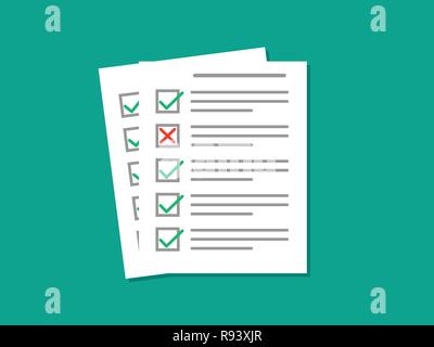 Des documents ou de la documentation ou de document d'étude Illustration de Vecteur