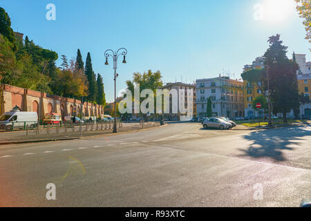 ROME, ITALIE - circa 2017, novembre : paysage urbain de Rome. Rome est la capitale de l'Italie. Banque D'Images