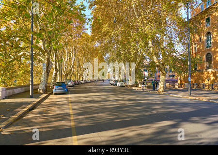 ROME, ITALIE - circa 2017, novembre : paysage urbain de Rome. Rome est la capitale de l'Italie. Banque D'Images