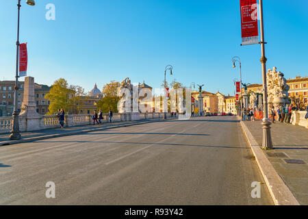 ROME, ITALIE - circa 2017, novembre : paysage urbain de Rome. Rome est la capitale de l'Italie. Banque D'Images
