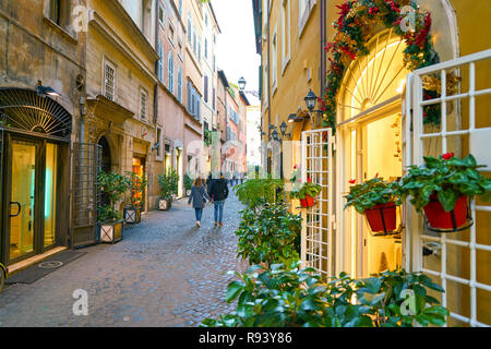 ROME, ITALIE - circa 2017, novembre : paysage urbain de Rome. Rome est la capitale de l'Italie. Banque D'Images