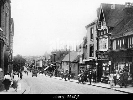 Mill Street, Sutton Coldfield Banque D'Images