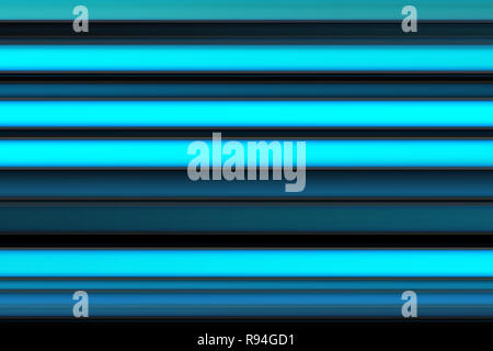 Résumé des lignes colorées, fond texture stries horizontales en noir, bleu et cyan. Banque D'Images