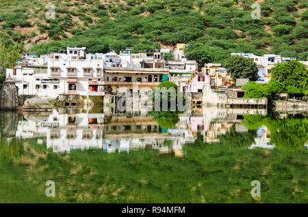 Nawal Sagar Lake, Bundi, Rajasthan, Inde Banque D'Images