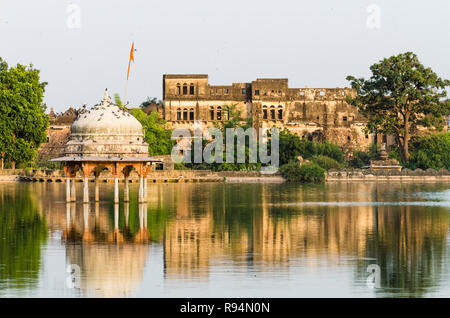 Nawal Sagar Lake, Bundi, Rajasthan, Inde Banque D'Images