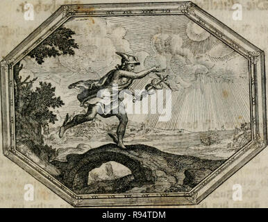 Lapis Lydius 'Mundi, oder, der Welt : Probier-Stein Emblematische Sitten-Lehren, ist das' (1712) Banque D'Images