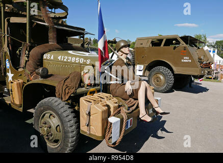 GMC américain et du Pacifique M25, American Festival à Luynes, Indre-et-Loire, Touraine, Center-Val-de-Loire, France, Europe Banque D'Images