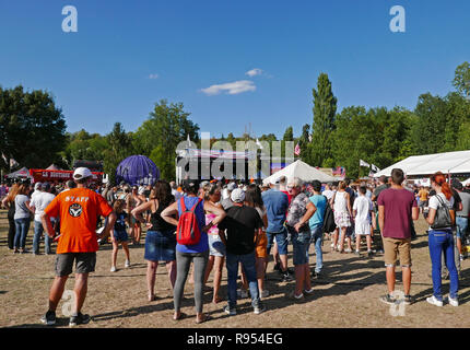 American Festival à Luynes, Indre-et-Loire, Touraine, Center-Val-de-Loire, France, Europe Banque D'Images