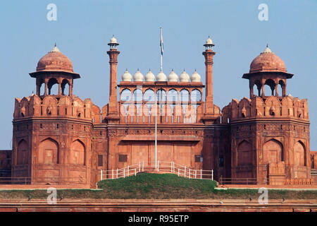 Fort Rouge, New Delhi, Inde Banque D'Images