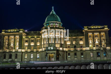 La Mitchell Library à Glasgow est l'une des plus grandes bibliothèques publiques. Le bâtiment baroque édouardien est un bâtiment classé catégorie b. Banque D'Images