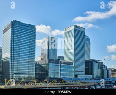 Canary Wharf Banque D'Images