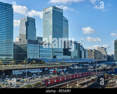 Canary Wharf Banque D'Images