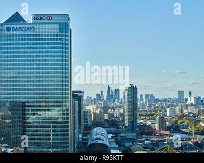 Canary Wharf Banque D'Images