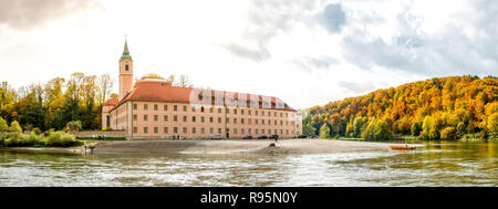 Abbaye de Weltenbourg, Danube, Allemagne Banque D'Images