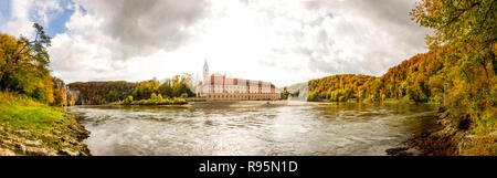 Abbaye de Weltenbourg, Danube, Allemagne Banque D'Images