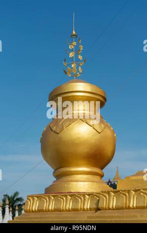 Pagode Sandamuni, Mandalay, Birmanie, Myanmar Banque D'Images