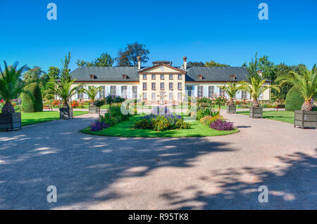 Pavillon Joséphine dans le parc Parc de l'Orangerie à Strasbourg (France) Banque D'Images