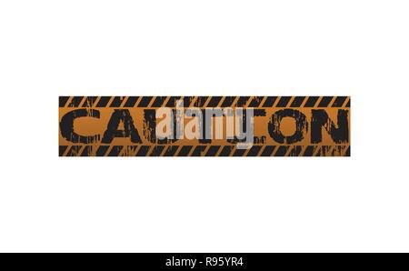 Attention Illustration de Vecteur