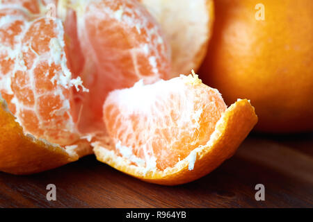 Mandarine (Citrus reticulata) aussi connu comme le mandarin ou mandarine Banque D'Images