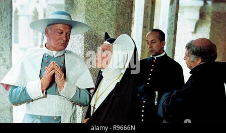 Der Lügner und die Nonne Autriche/Österreich 1967 Regie : Rolf Thiele acteurs : Curd Jürgens, Elisabeth Flickenschildt, Banque D'Images