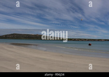 Lagon de Langebaan en Afrique du Sud Banque D'Images