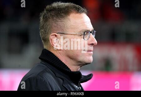 Firo : 19.12.2018, Fuvuball, 1.Bundesliga, la saison 2018/2019, le FC Bayern Munich - RB Leipzig, entraîneur Ralf Rangnick, RB Leipzig, Leipzig, RB, Portrait | Banque D'Images