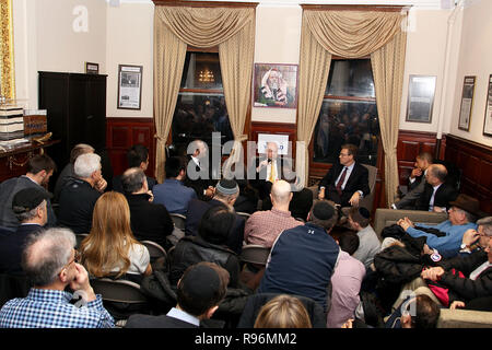 New York, NY - 18 Décembre : à la World Values Network on Mardi, Décembre 18, 2018 à New York, NY (Photo par Steve Mack/S.D. Mack Photos) Crédit : Steve Mack/Alamy Live News Banque D'Images